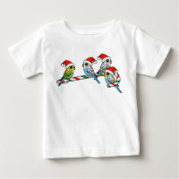 Candy Cane Santa Budgies