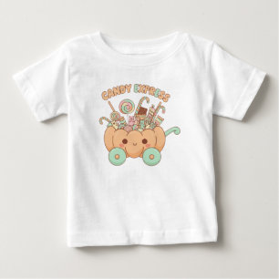 Camiseta De Bebé Candy Express Cebolla Kawaii