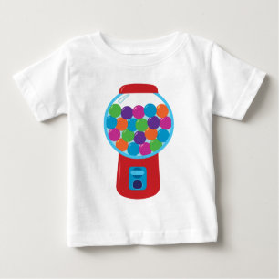 Camiseta De Bebé Candy Gumball Machine