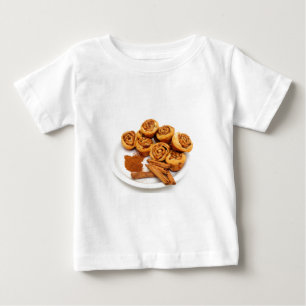 Camiseta De Bebé Canela Rolls