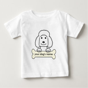 Camiseta De Bebé Caniche personalizado