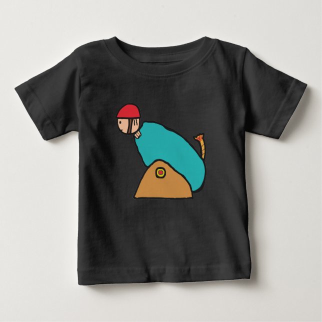Camiseta De Bebé Cannonball humano (Anverso)