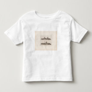 Camiseta De Bebé Canoas, Oonalashka, Alaska