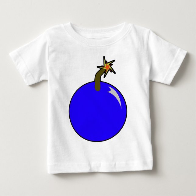 Camiseta De Bebé Canonball Round Shot Bomb Ball Pirata
