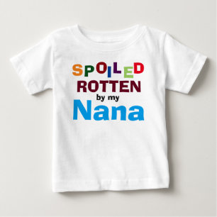 Camiseta De Bebé Cansado De Mi Nana Baby Toddler T-Shirt