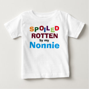 Camiseta De Bebé Cansado De Mi Nonnie Baby Toddler T-Shirt