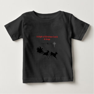 Camiseta De Bebé Cantar a lo largo de los Navidades - villancicos y