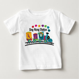 Camiseta De Bebé Cante a lo largo de la estación