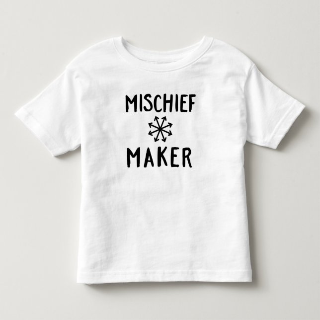 Camiseta De Bebé Caos de Maker Mischief (Anverso)