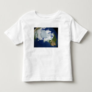Camiseta De Bebé Capa permanente de hielo Circum-Ártica