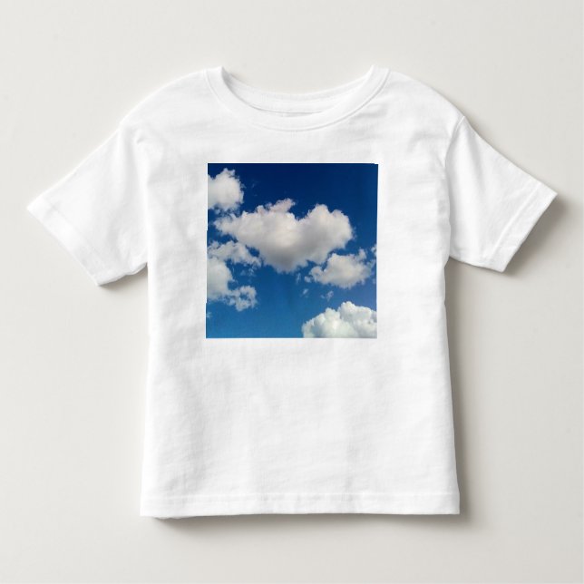 Camiseta De Bebé Capas blandas de nube (Anverso)