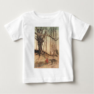 Camiseta De Bebé Caperucita Roja de Terror