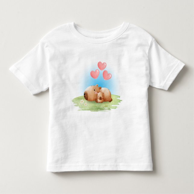 Camiseta De Bebé Capibara (Anverso)
