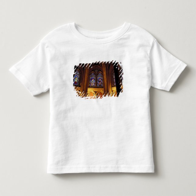 Camiseta De Bebé Capilla baja de La Sainte-Chapelle, París, 2 (Anverso)