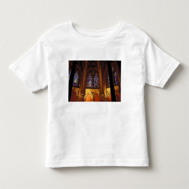 Camiseta De Bebé Capilla inferior de La Sainte-Chapelle, París, 2 (Anverso)