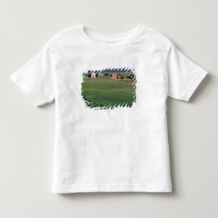 Camiseta De Bebé Capilla San Quirico d'Orcia, Toscana, Italia