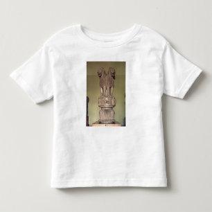 Camiseta De Bebé Capital del león del pilar del emperador Ashoka