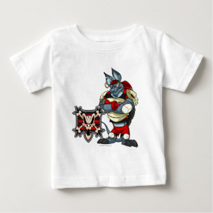 Camiseta De Bebé Capitán 1 del equipo de la isla de Krawk