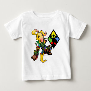 Camiseta De Bebé Capitán 1 del equipo de la isla de Roo