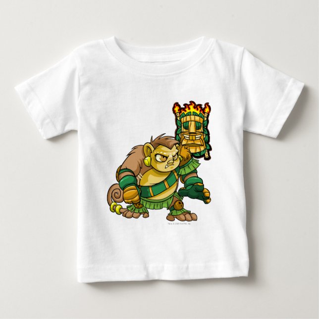 Camiseta De Bebé Capitán 1 del equipo de la isla del misterio (Anverso)