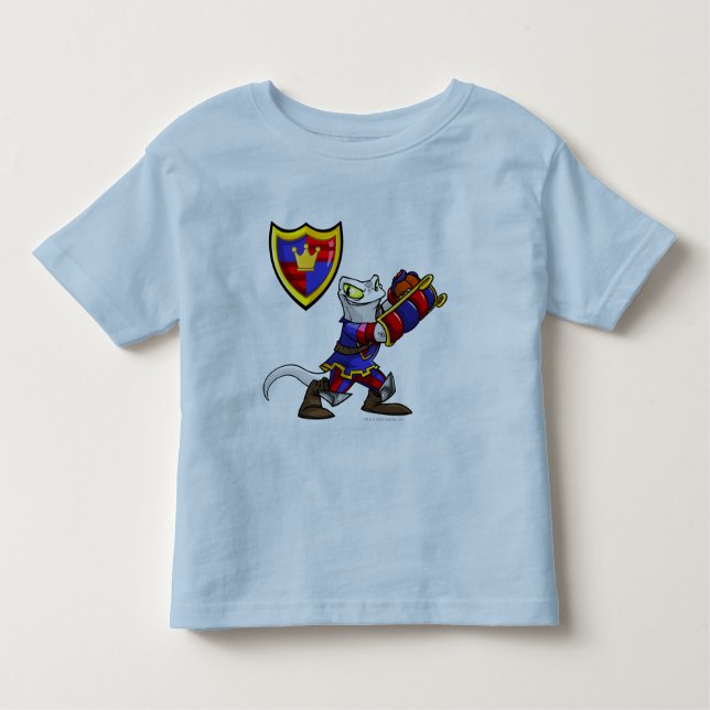 Camiseta De Bebé Capitán 1 del equipo de Meridell (Anverso)