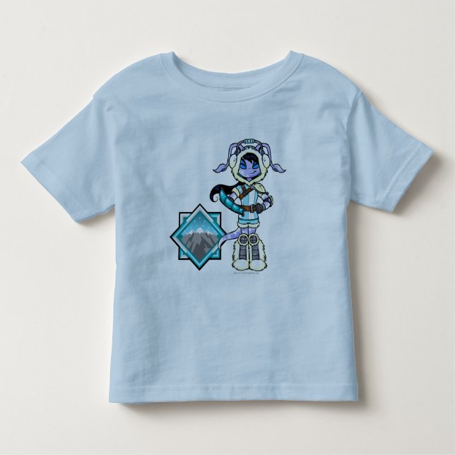 Camiseta De Bebé Capitán 1 del equipo de Mountatin del terror (Anverso)