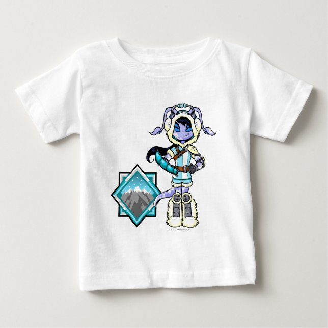 Camiseta De Bebé Capitán 1 del equipo de Mountatin del terror (Anverso)