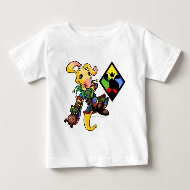 Camiseta De Bebé Capitán 1 del equipo de Roo Island (Anverso)