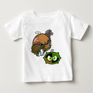 Camiseta De Bebé Capitán 1 del equipo del lago Kiko