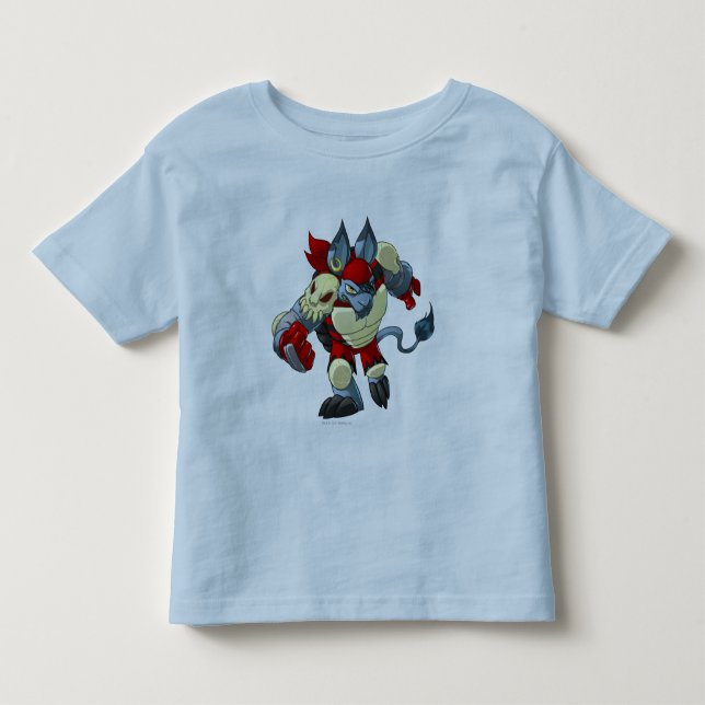 Camiseta De Bebé Capitán 2 del equipo de la isla de Krawk (Anverso)
