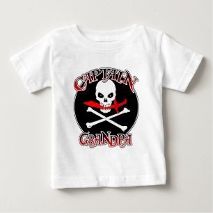 Camiseta De Bebé Capitán Abuelo