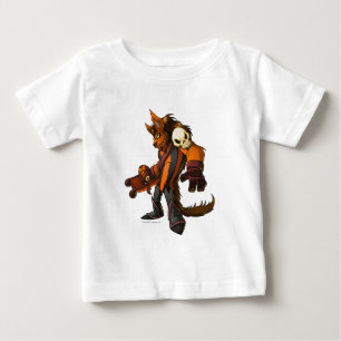 Camiseta De Bebé Capitán frecuentado 2 del equipo de maderas