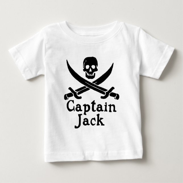 Camiseta De Bebé Capitán Jack (Anverso)