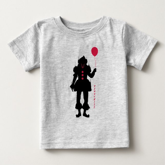 Camiseta De Bebé Capítulo 2 | Pennywise Silhouette (Anverso)
