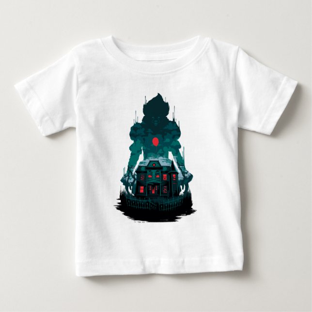 Camiseta De Bebé Capítulo 2 | Pennywise y House (Anverso)