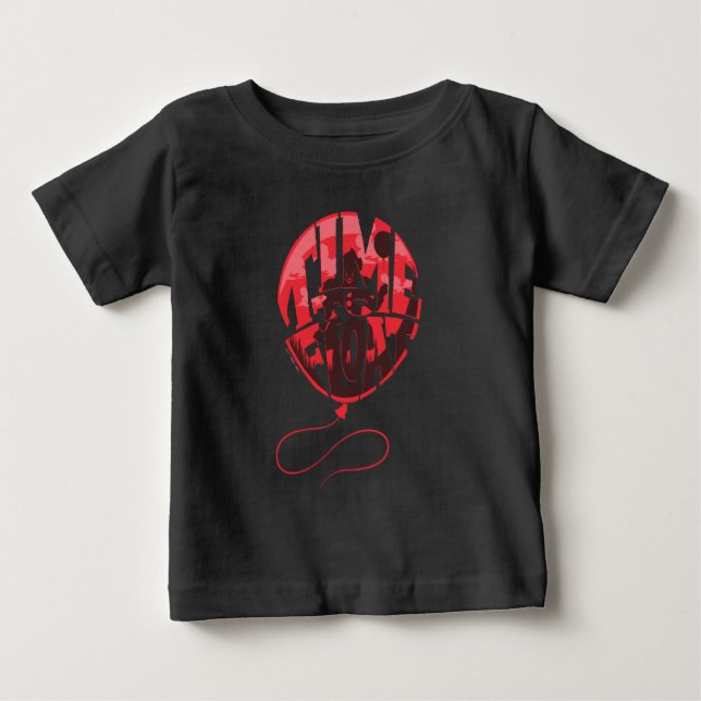 Camiseta De Bebé Capítulo 2 | Tiempo para flotar el gráfico de glob (Anverso)