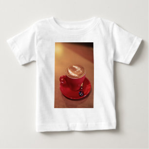 Camiseta De Bebé Cappucino Blank