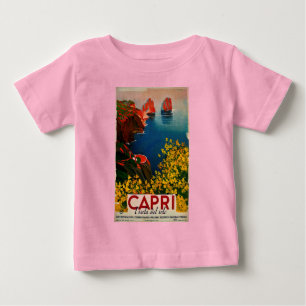 Camiseta De Bebé Capri Vintage L'Isola del Sole Italia