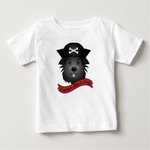 Camiseta De Bebé Captain Black Dog - Baby Fine T-Shirt 