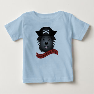 Camiseta De Bebé Captain Black Dog - Baby Fine T-Shirt 