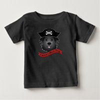 Captain Black Dog - Baby Fine T-Shirt 