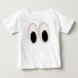 Camiseta De Bebé Captura de pantalla de ojos Ojos de Halloween