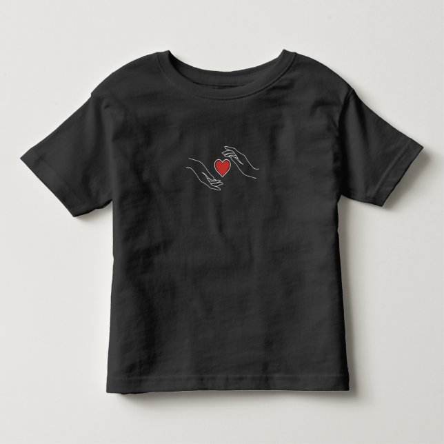 Camiseta De Bebé Capturando el corazón (Anverso)