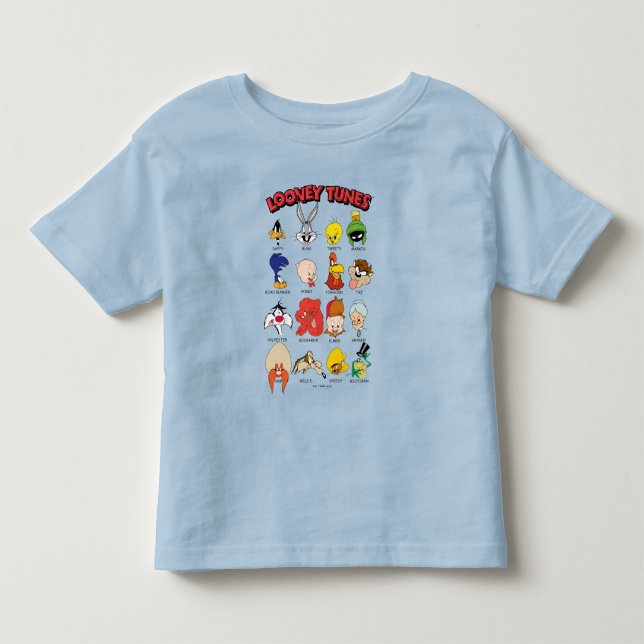 Camiseta De Bebé Capturas de cabeza de LOONEY TUNES™ (Anverso)