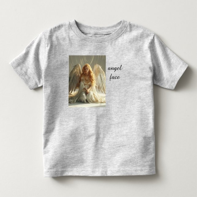 Camiseta De Bebé cara de ángel (Anverso)