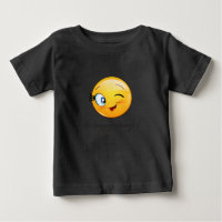 Cara de Emoji guiñando adorable - Sé feliz siempre