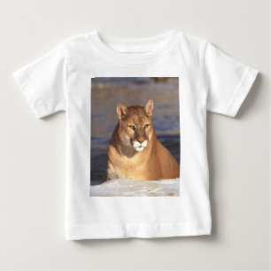 Camiseta De Bebé Cara del puma