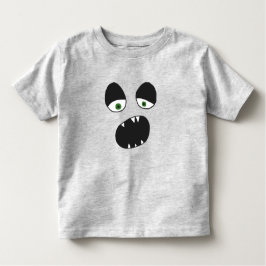 Camiseta De Bebé Cara fantasma