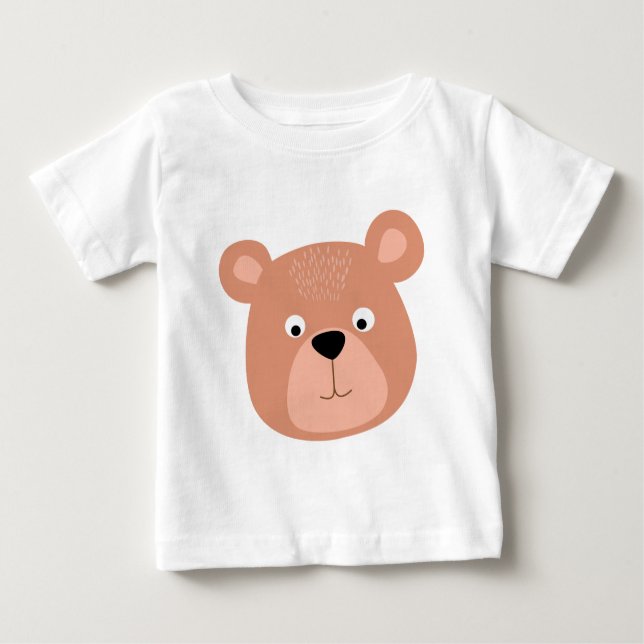 Camiseta De Bebé Cara linda (Anverso)