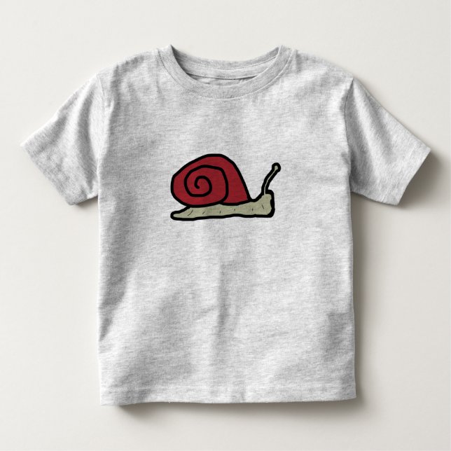 Camiseta De Bebé Caracol (Anverso)